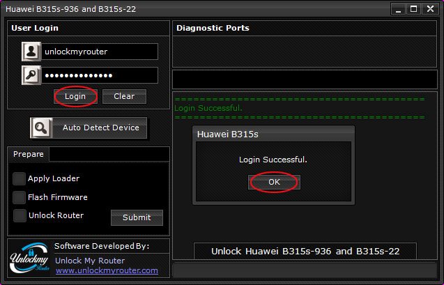 unlock Zain B315s-22 and B315s-936 Router