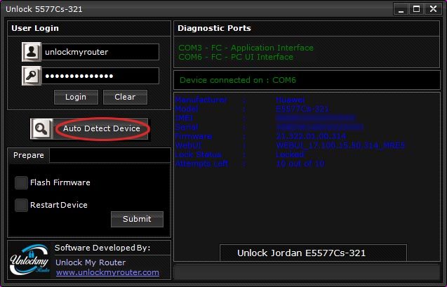 Unlock E5777Cs-321 Orange 4G Router