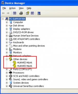 Drivers Actions USB Device Drivers Actions USB Device